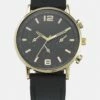 Pier One UNISEX - Reloj - Black/gold-coloured, Unisexo -Ofertas Pier One Tienda 013c95dbfe1b4a5d97331ef4e057f8b5