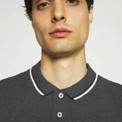 Pier One Hombre Polo - Mottled Dark Grey -Ofertas Pier One Tienda 032e73cd51584be4ac86da30ad735999