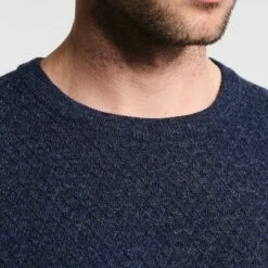 Pier One Hombre Jersey De Punto - Motled Dark Blue -Ofertas Pier One Tienda 033d0b8ebe764a8d9ba6889d899b8fee