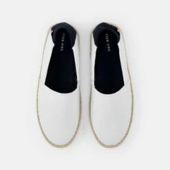Pier One Unisexo Alpargatas - White - Dark Blue -Ofertas Pier One Tienda 033d605d5e9c46709388e84dfb8e00ee