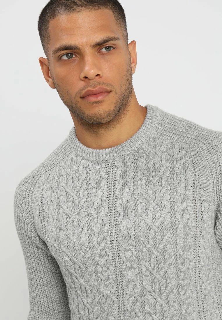 Pier One Hombre Jersey De Punto - Mottled Grey 6 Pier One Hombre Jersey De Punto - Mottled Grey - Imagen 4