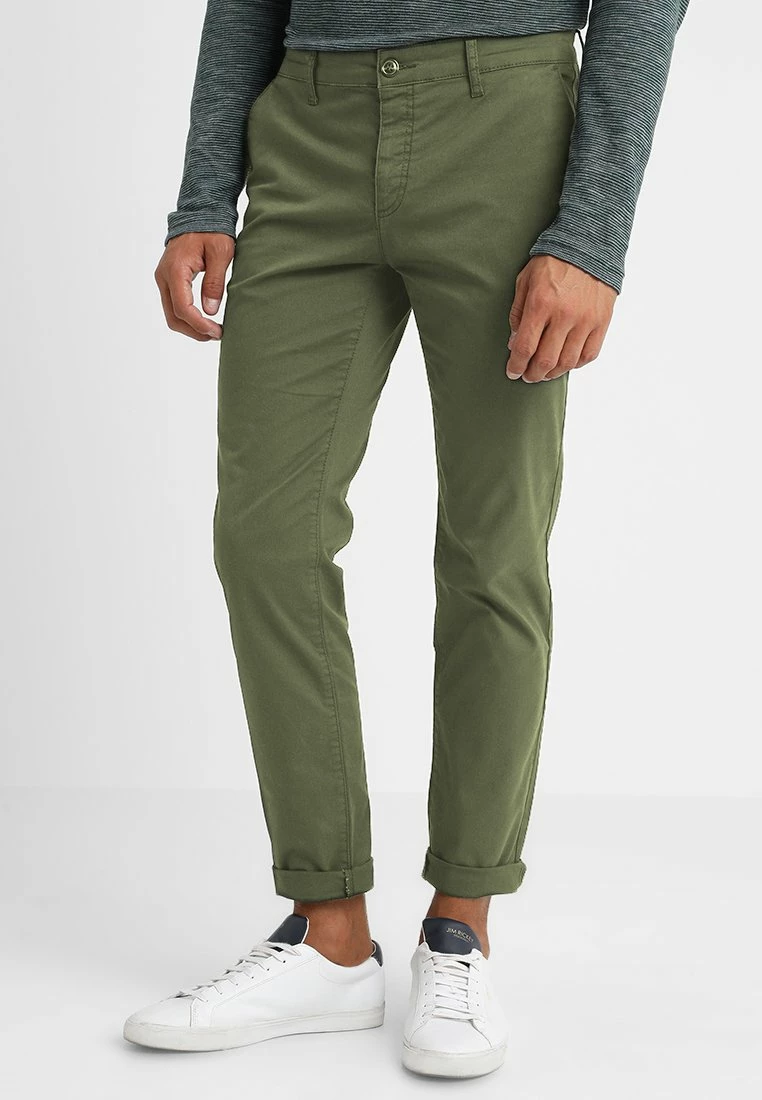 Pier One Hombre Pantalones Chinos - Dark Green 3 Pier One Hombre Pantalones Chinos - Dark Green