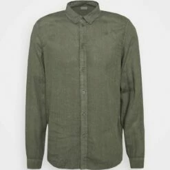 Pier One Camisa - Olive, Hombre -Ofertas Pier One Tienda 081492590bb540e18739e36e1c4408e3