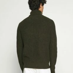 Pier One Hombre NEW CABLE TURTLENECK JUMPER - Jersey De Punto - Mottled Olive -Ofertas Pier One Tienda 09f584fcd7ff4ee49986e03d0dd1f8e6