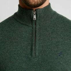 Pier One Hombre Jersey De Punto - Mottled Dark Green -Ofertas Pier One Tienda 0a3693ca3d7442f1819c7ab6d1177433