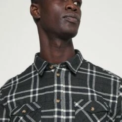 Pier One Hombre Camisa - Mottled Dark Grey -Ofertas Pier One Tienda 0ce76d0b234c4d1a886c642b8698454d