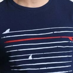 Pier One Camiseta Estampada - Navy, Hombre -Ofertas Pier One Tienda 0cea6bd566f5403d903b0eb664a55dc2