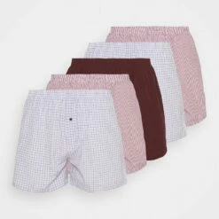 Pier One Hombre 5 PACK - Boxer - Bordeaux -Ofertas Pier One Tienda 0e24b447ec4243b59aa9707fc0bf0bbe