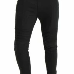 Pier One Hombre BIKER JOGGER - Pantalones Deportivos - Black -Ofertas Pier One Tienda 0ea0952ad151480fb27b0921be6d98b9