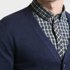 Pier One Chaqueta De Punto - Dark Blue, Hombre -Ofertas Pier One Tienda 0ef46d8a9ea54b59ac53363ef29d660b
