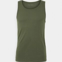 Pier One Hombre 3 PACK - Camiseta Interior - Black/khaki/mottled Dark Grey -Ofertas Pier One Tienda 0f2fccc3500d43e89c1d03ced73ce834