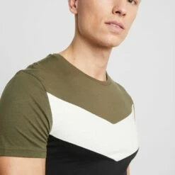 Pier One Hombre Camiseta Básica - Green/black -Ofertas Pier One Tienda 102273d440d9470ca76cd37bef261a03