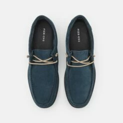 Pier One Hombre LEATHER - Zapatos Con Cordones - Dark Blue -Ofertas Pier One Tienda 1204bb39071b46c0bad69f658a3979d4
