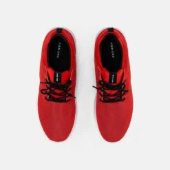 Pier One Hombre Zapatillas - Red White -Ofertas Pier One Tienda 1341cd6a47134b13858a16fa2f4934a5