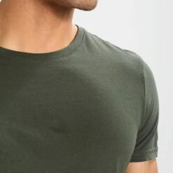 Pier One Hombre Camiseta Básica - Khaki -Ofertas Pier One Tienda 137e48a074bb4ca1aa28d1907e25ea32