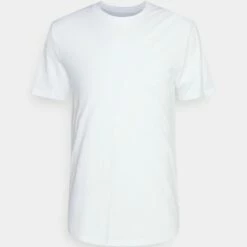 Pier One 3 PACK - Camiseta Básica - White/dark Grey, Hombre -Ofertas Pier One Tienda 1469caaa43c640f78b17799dcea047aa