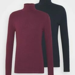 Pier One Hombre 2 PACK - Camiseta De Manga Larga - Bordeaux/dark Blue -Ofertas Pier One Tienda 15b3fdd2dffe4700a6e46e3d2263d522