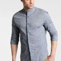 Pier One Camisa - Dark Blue, Hombre