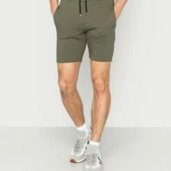 Pier One Hombre 3 PACK - Shorts - Black/grey/green -Ofertas Pier One Tienda 194e0a838cfa43abb0ec90eadcd2a74f