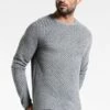 Pier One Hombre Jersey De Punto - Mottled Grey/anthracite