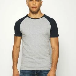 Pier One Hombre Camiseta Básica - Dark Blue
