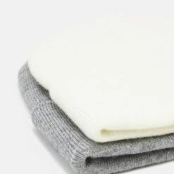 Pier One Unisexo 2 PACK UNISEX - Gorro - Grey/white -Ofertas Pier One Tienda 1f4b87b05aa84920b52c64cb2f027e5b