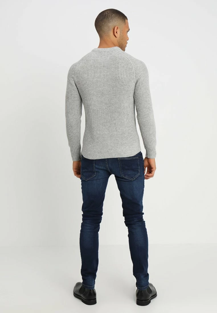Pier One Hombre Jersey De Punto - Mottled Grey 5 Pier One Hombre Jersey De Punto - Mottled Grey - Imagen 3