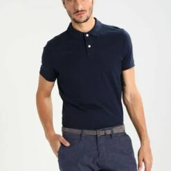 Pier One Hombre Polo - Dark Blue