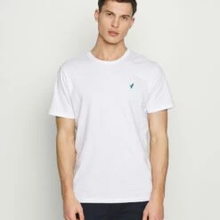 Pier One Hombre Camiseta Básica - White
