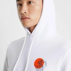 Pier One Hombre Jersey Con Capucha - White -Ofertas Pier One Tienda 200384e66c744404a701c00cc0b1b350