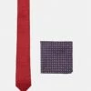 Pier One Hombre SET - Corbata - Dark Red -Ofertas Pier One Tienda 200d65e06d524c09bb6a1b8507489537