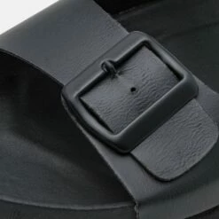 Pier One UNISEX - Pantuflas - Black, Unisexo -Ofertas Pier One Tienda 20247575700d4d62bb41d06bdedde51e