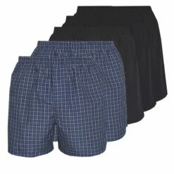 Pier One Hombre 5 PACK - Boxer - Dark Blue/blue -Ofertas Pier One Tienda 2073f2768e074b3aab8d5c70fa4a684c
