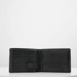 Pier One Hombre LEATHER - Monedero - Black -Ofertas Pier One Tienda 20be2baa58fe42b39857c6b61f9d829a