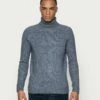 Pier One Hombre ESSENTIAL WINTER TURTLENECK / 512 - MOTTLED BLUE - Jersey De Punto - Mottled Blue -Ofertas Pier One Tienda 20d611807838438e9178da6190699a9c