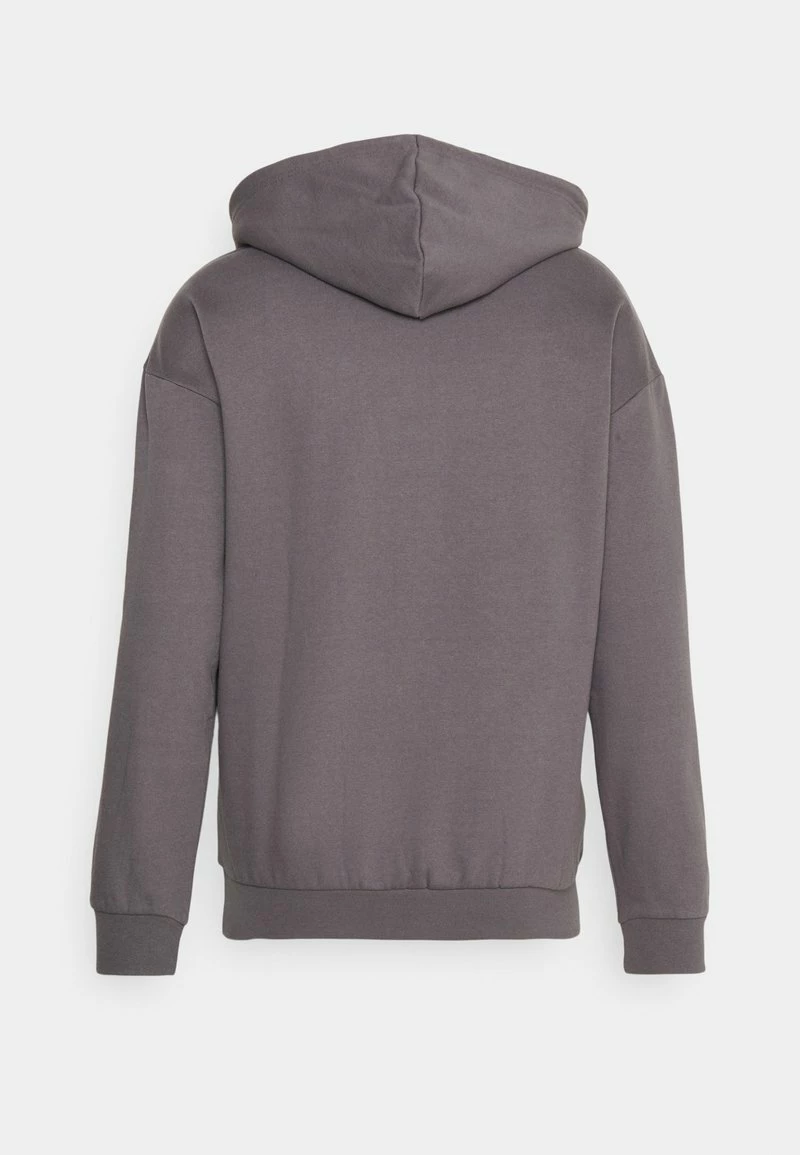 Pier One Hombre PLAIN SKATER HOODIE - Sudadera - Dark Grey 4 Pier One Hombre PLAIN SKATER HOODIE - Sudadera - Dark Grey - Imagen 2