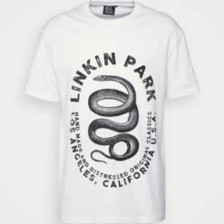 Pier One Hombre LINKIN PARK TEE - Camiseta Estampada - White -Ofertas Pier One Tienda 2206812c25e646c0b0b59532c72ecdab