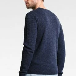 Pier One Hombre Jersey De Punto - Motled Dark Blue -Ofertas Pier One Tienda 23f7f887026a41f88f3d90b597cbb670