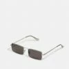 Pier One Gafas De Sol - Silver-coloured/black, Hombre