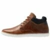 Pier One Hombre Zapatillas Altas - Cognac -Ofertas Pier One Tienda 25e654c0341744e99598a7610dcbbf9a