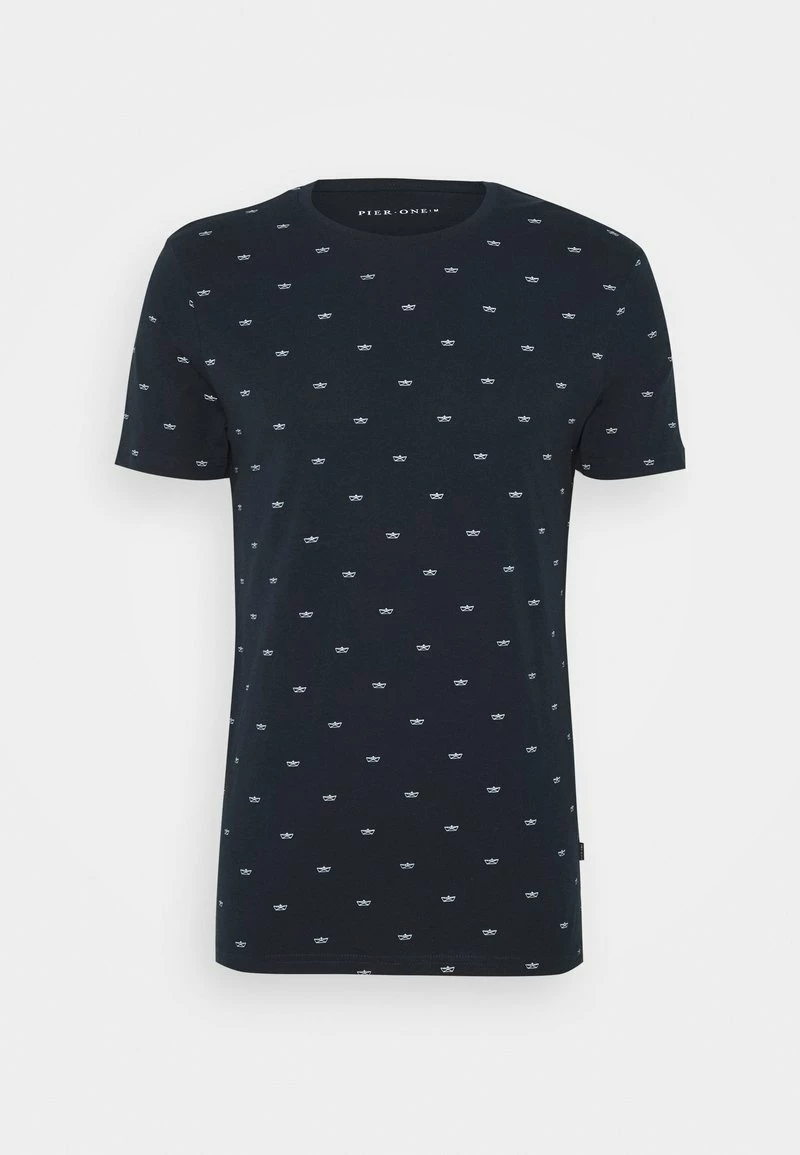 Pier One Hombre Camiseta Estampada - Dark Blue 6 Pier One Hombre Camiseta Estampada - Dark Blue - Imagen 4
