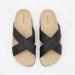 Pier One Unisexo UNISEX - Pantuflas - Black -Ofertas Pier One Tienda 2704dec110754733afe9fd5a6ca0cd7c