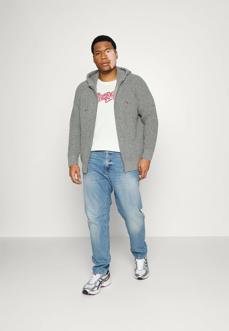 Pier One Hombre Chaqueta De Punto - Mottled Light Grey 4 Pier One Hombre Chaqueta De Punto - Mottled Light Grey - Imagen 2