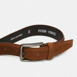 Pier One Unisexo LEATHER UNISEX - Cinturón - Cognac -Ofertas Pier One Tienda 2a7a4da287ac4e3aa1f4ad0c94503e0d