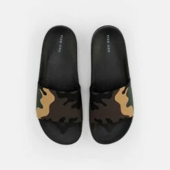 Pier One Unisexo UNISEX - Chanclas De Baño - Black Olive -Ofertas Pier One Tienda 2adeb182b3474ea2825c125a83643990