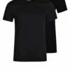 Pier One Hombre 2 PACK - Camiseta Básica - Black -Ofertas Pier One Tienda 2de0d41f5c384ef9935cd04e81aa9048