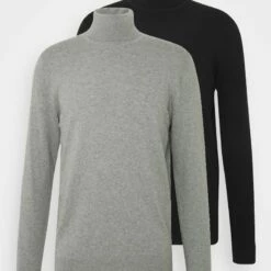 Pier One Hombre 2 PACK - Jersey De Punto - Black/mottled Light Grey 19 Pier One Hombre 2 PACK - Jersey De Punto - Black/mottled Light Grey -Ofertas Pier One Tienda 2df07891f3cf443da67ee4c7a11ee632