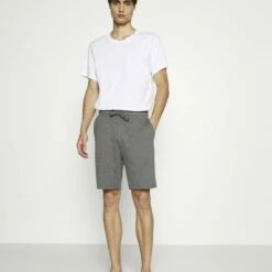 Pier One Hombre LOUNGE STRIPED SHORTS - Pantalón De Pijama - Mottled Dark Grey/mottled Grey -Ofertas Pier One Tienda 3006393270aa4f15bcc41e84cdd9e1e0