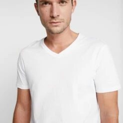 Pier One 3 PACK - Camiseta Básica - White, Hombre -Ofertas Pier One Tienda 30587b014b2141f29e81eb751148debf