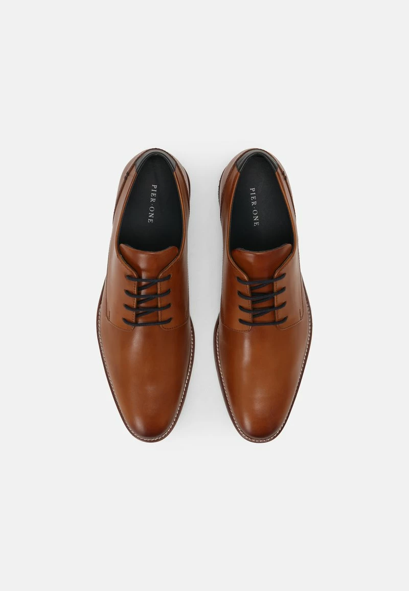 Pier One Hombre LEATHER - Zapatos Con Cordones - Cognac 9 Pier One Hombre LEATHER - Zapatos Con Cordones - Cognac - Imagen 7